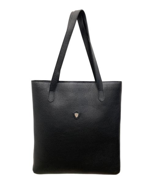 CHAMBORD SELLIER（シャンボール セリエ）CHAMBORD SELLIER (シャンボール セリエ) BUSSE レザー トートバッグ ブラックの古着・服飾アイテム