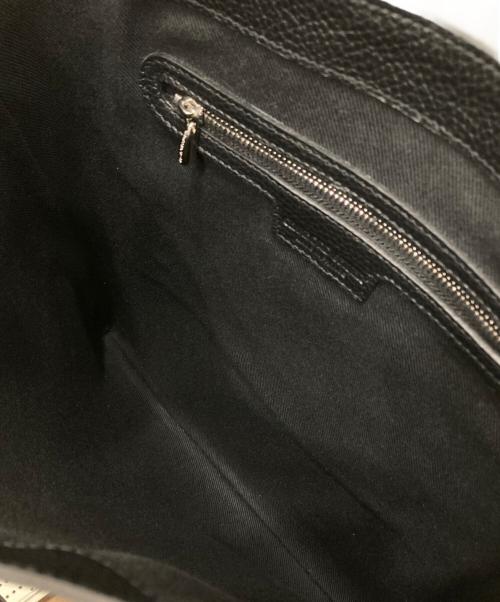 CHAMBORD SELLIER（シャンボール セリエ）CHAMBORD SELLIER (シャンボール セリエ) BUSSE レザー トートバッグ ブラックの古着・服飾アイテム