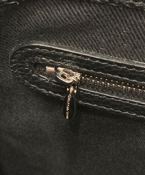 CHAMBORD SELLIER（シャンボール セリエ）CHAMBORD SELLIER (シャンボール セリエ) BUSSE レザー トートバッグ ブラックの古着・服飾アイテム