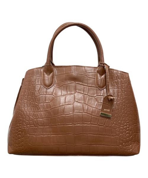 Perche（ペルケ）Perche (ペルケ) 2WAYバッグ ブラウン 未使用品の古着・服飾アイテム