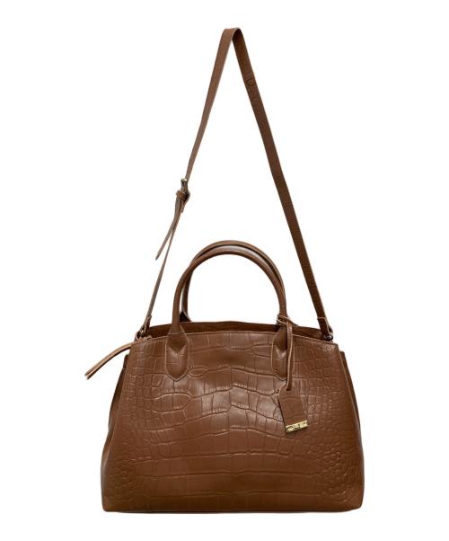 Perche（ペルケ）Perche (ペルケ) 2WAYバッグ ブラウン 未使用品の古着・服飾アイテム