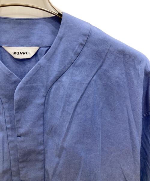 digawel（ディガウェル）digawel (ディガウェル) 長袖シャツ ネイビー サイズ:1の古着・服飾アイテム