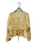 Plageプラージュ）の古着「R’IAM SWEETブラウス」｜イエロー