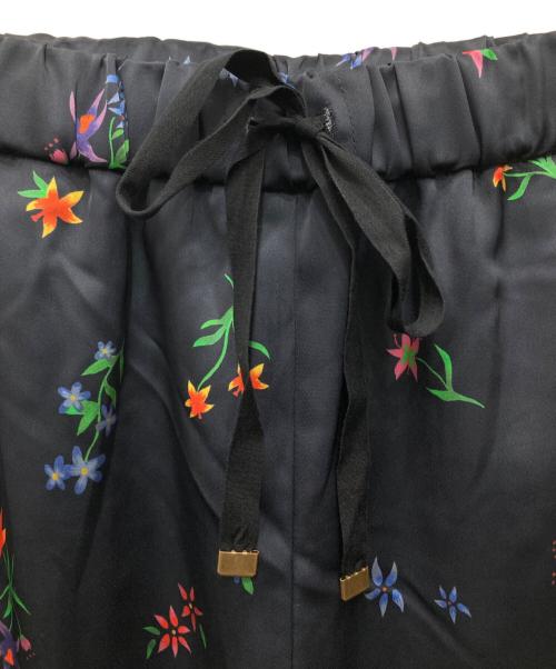 SLOBE IENA（スローブ イエナ）SLOBE IENA (スローブ イエナ) margaux flowerイージーパンツ ネイビー サイズ:36の古着・服飾アイテム