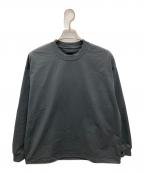 DAIWA PIER39ダイワ ピア39）の古着「TECH DRAWSTRING L/S TEE」｜グレー