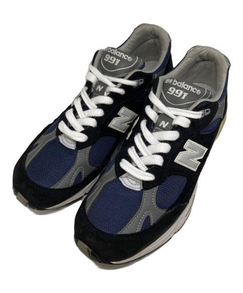 NEW BALANCE（ニューバランス）NEW BALANCE (ニューバランス) M991ローカットスニーカー ネイビー サイズ:UK8 1/2の古着・服飾アイテム
