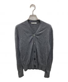 Whim Gazette（ウィムガゼット）の古着「14Gテンジクカーディガン」｜グレー