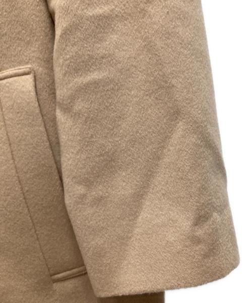 UNITED（ユナイテッド）UNITED (ユナイテッド) メイユールカシミヤノーカラーコート ベージュ サイズ:42の古着・服飾アイテム