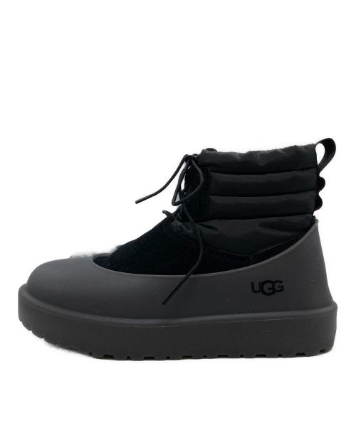 UGG（アグ）UGG (アグ) CLASSIC MINI LACE-UP WEATHER/クラシック ミニ レースアップ ウェザー ブラック サイズ:24の古着・服飾アイテム