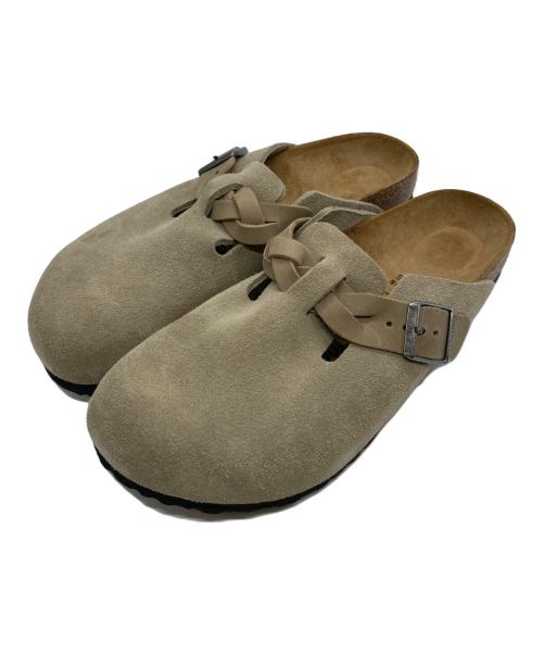 BIRKENSTOCK（ビルケンシュトック）BIRKENSTOCK (ビルケンシュトック) Boston Braided LEVE Taupe ベージュ サイズ:270の古着・服飾アイテム