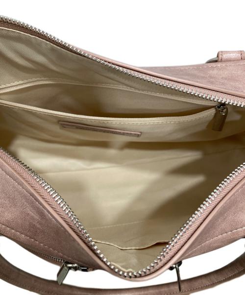 SUNBURNPROJECT（サンバーン・プロジェクト）SUNBURNPROJECT (サンバーン・プロジェクト) Faux Leather M.O.S Bag ピンクの古着・服飾アイテム