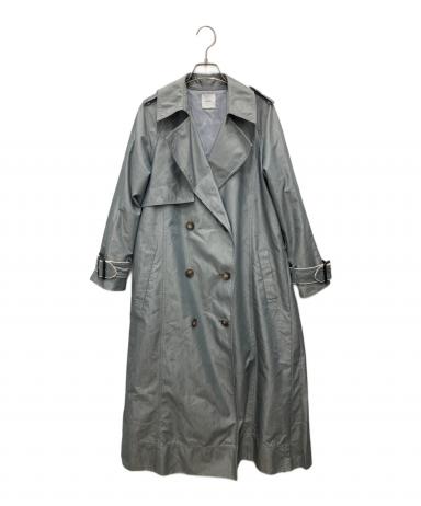 Ameri VINTAGE ブルーグレー　トレンチコート フリル袖 大きな襟 Ameri（アメリ）の「【AMERI VINTAGE(アメリヴィンテージ)】《STUDIOUS