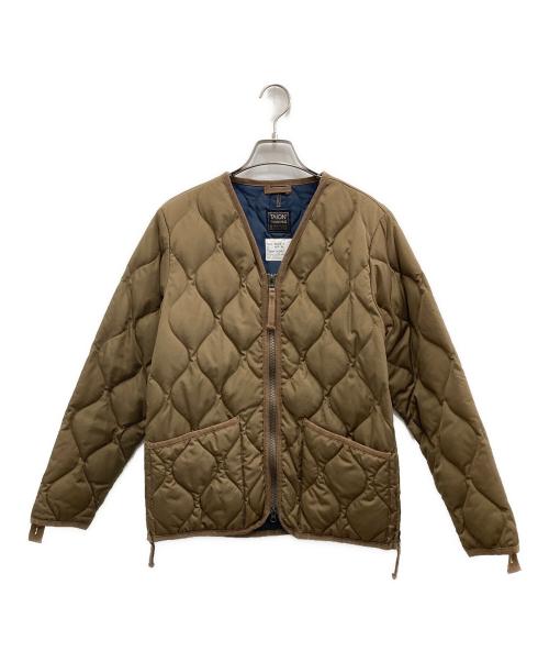 TAION（タイオン）TAION (タイオン) ミリタリーオーバーカーディガン ブラウン サイズ:Mの古着・服飾アイテム