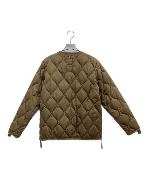 TAION（タイオン）TAION (タイオン) ミリタリーオーバーカーディガン ブラウン サイズ:Mの古着・服飾アイテム