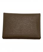 HERMESエルメス）の古着「カルヴィデュオ コインケース」｜ブラウン