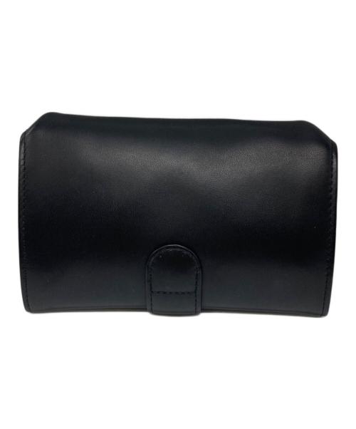 HIROKO HAYASHI（ヒロコ ハヤシ）HIROKO HAYASHI (ヒロコ ハヤシ) 2つ折り財布 ブラックの古着・服飾アイテム