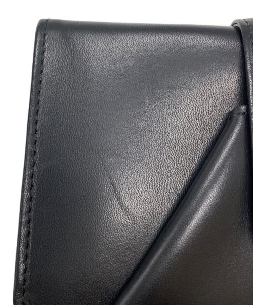 HIROKO HAYASHI（ヒロコ ハヤシ）HIROKO HAYASHI (ヒロコ ハヤシ) 2つ折り財布 ブラックの古着・服飾アイテム