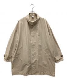 URBAN RESEARCH DOORS（アーバンリサーチドアーズ）の古着「スタンドカラーミドルコート」｜ベージュ