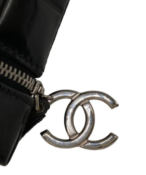CHANEL（シャネル）CHANEL (シャネル) リストレットキューブハンドバッグ ブラックの古着・服飾アイテム