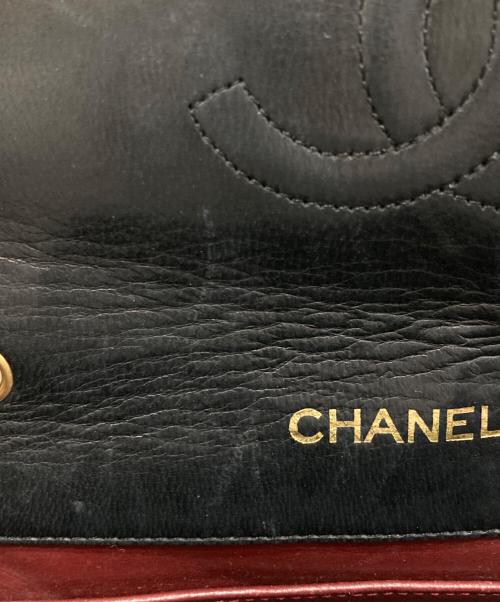 CHANEL（シャネル）CHANEL (シャネル) デカココ マトラッセ チェーンショルダーバッグ ブラックの古着・服飾アイテム