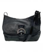 COACHコーチ）の古着「ショルダーバッグ」｜ブラック