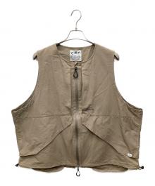 CMF OUTDOOR GARMENT（コンフィーアウトドアガーメント）の古着「15 STEP VEST/15　ステップ　ベスト」｜ベージュ