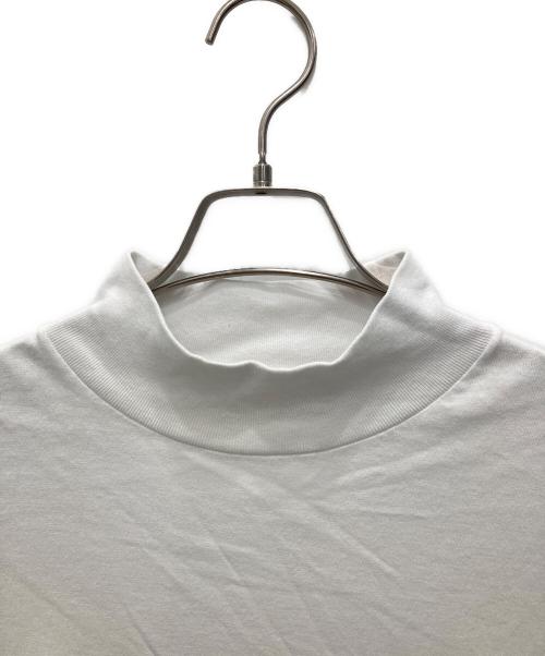 COMOLI（コモリ）COMOLI (コモリ) コットンジャージ モックネックプルオーバー ホワイト サイズ:不明（実寸をご確認ください）の古着・服飾アイテム