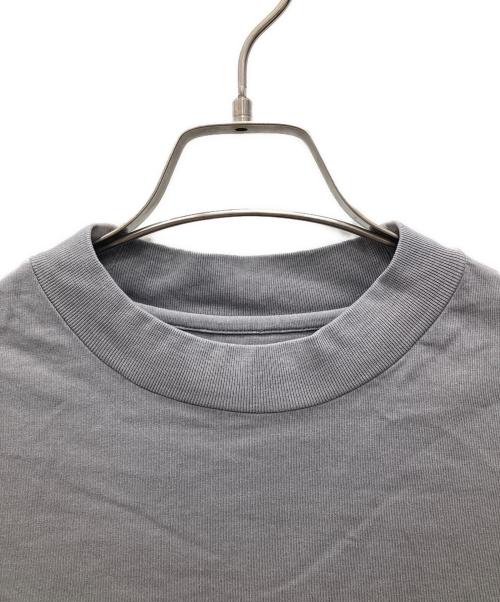 SUPREME（シュプリーム）Supreme (シュプリーム) MOCK neck l/s top/モック ネック ロングスリープ トップ グレー サイズ:Lの古着・服飾アイテム