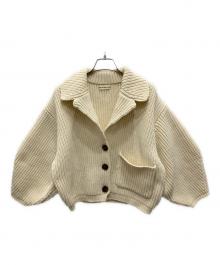 Sea Room lynn（シールームリン）の古着「スポンディッシュニットジャケット」｜アイボリー