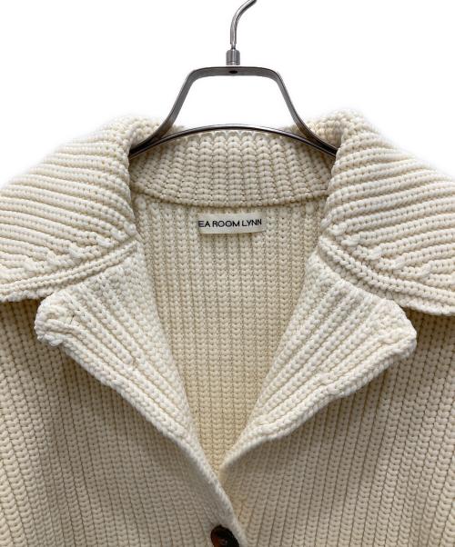 Sea Room lynn（シールームリン）Sea Room lynn (シールームリン) スポンディッシュニットジャケット アイボリー サイズ:Fの古着・服飾アイテム