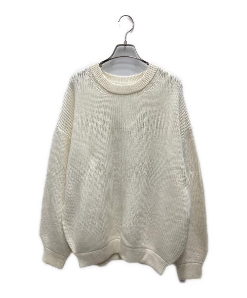 Lui's（ルイス）Lui's (ルイス) 畔ニット ホワイト サイズ:F 未使用品の古着・服飾アイテム