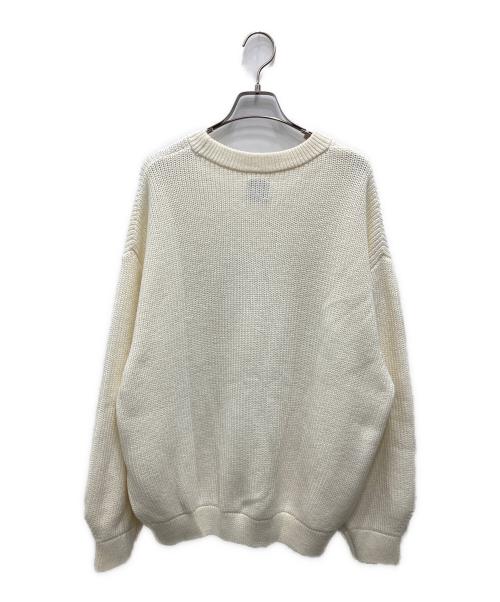 Lui's（ルイス）Lui's (ルイス) 畔ニット ホワイト サイズ:F 未使用品の古着・服飾アイテム