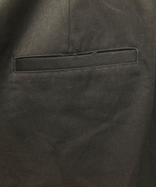 Knuth Marf（クヌースマーフ）Knuth Marf (クヌースマーフ) slit deformed pants/スリット ディフォームド パンツ ブラック サイズ:Sの古着・服飾アイテム