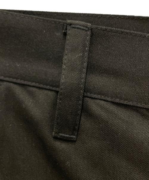 Knuth Marf（クヌースマーフ）Knuth Marf (クヌースマーフ) slit deformed pants/スリット ディフォームド パンツ ブラック サイズ:Sの古着・服飾アイテム