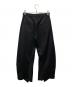 Knuth Marf (クヌースマーフ) slit deformed pants/スリット ディフォームド パンツ ブラック サイズ:S：13000円