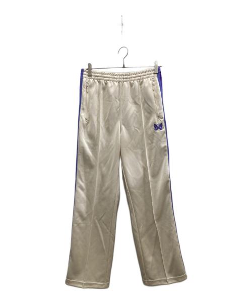 Needles（ニードルズ）Needles (ニードルズ) トラックパンツ ホワイト×パープル サイズ:Sの古着・服飾アイテム