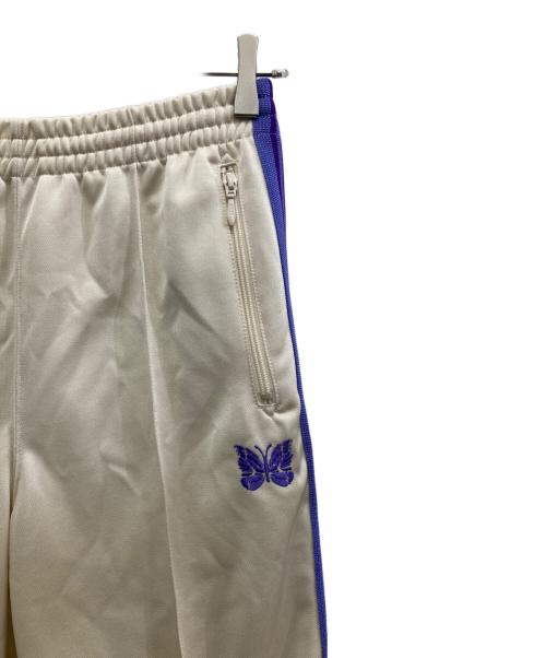 Needles（ニードルズ）Needles (ニードルズ) トラックパンツ ホワイト×パープル サイズ:Sの古着・服飾アイテム