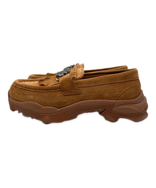 PUMA（プーマ）PUMA (プーマ) Palomo Spain (パロモスペイン) NITEFOX LOAFER SD PALOMO TEAK ブラウン サイズ:24.5の古着・服飾アイテム