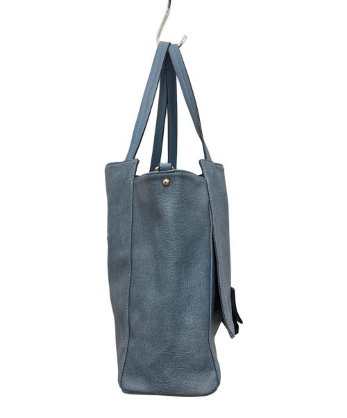FIRANO（フィラノ）FIRANO (フィラノ) バックル付きトートバッグ&ショルダーバッグセット ブルーの古着・服飾アイテム