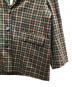 中古・古着 Tnewties (トゥエンティーズ) チェックパターンジャケット オレンジ×グリーン サイズ:L：7000円