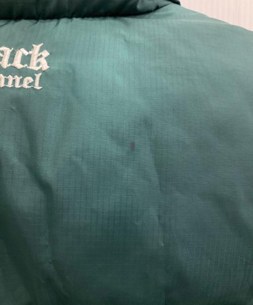 BACK CHANNEL（バックチャンネル）BACK CHANNEL (バックチャンネル) ダウンベスト グリーン サイズ:Lの古着・服飾アイテム