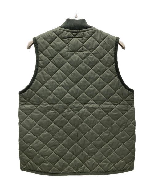 LAVENHAM（ラベンハム）LAVENHAM (ラベンハム) TELFORD/キルティングベスト オリーブ サイズ:M 未使用品の古着・服飾アイテム