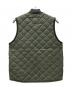 LAVENHAM (ラベンハム) TELFORD/キルティングベスト オリーブ サイズ:M 未使用品：18000円