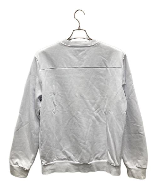 DIESEL（ディーゼル）DIESEL (ディーゼル) クルーネックスウェット ホワイト サイズ:Lの古着・服飾アイテム