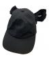 MAISON SPECIAL（メゾンスペシャル）の古着「Back Ribbon Cap」｜ブラック