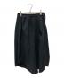COMME des GARCONS（コムデギャルソン）の古着「ポリエステルスカート」｜ブラック