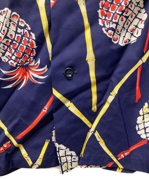 Sun Surf（サンサーフ）Sun Surf (サンサーフ) レーヨンアロハシャツ パープル サイズ:Sの古着・服飾アイテム