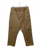 GOD SELECTION XXXゴッドセレクショントリプルエックス）の古着「EASY PANTS/イージー パンツ」｜ブラウン