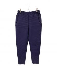 ISSEY MIYAKE（イッセイミヤケ）の古着「ストレッチイージーパンツ」｜パープル