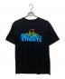 BEYOND The STREETS（ビヨンド・ザ・ストリート）の古着「プリントTシャツ」｜ブラック
